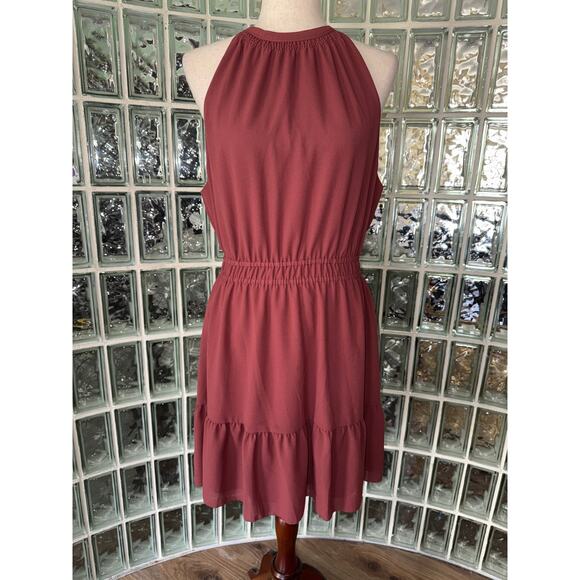 ARITZIA Wilfred Effet Mini Dress - size Large  - OA - Picture 1 of 12